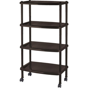 Этажерка для обуви Keeplex Regular четырехсекционная (каштан темный, 500х310х960 мм)