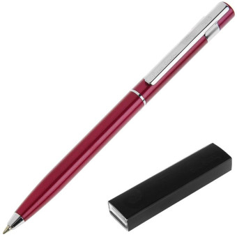 Ручка шариковая Pierre Cardin Easy цвет чернил синий цвет корпуса бордовый (артикул производителя PC5911BP)