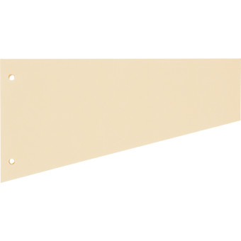 Разделитель листов картонный Attache 100 листов по цветам оранжевый (230x120 мм)