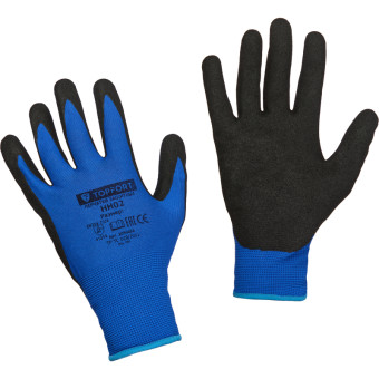 Перчатки TOPFORT НН02 нейлоновые с нитриловым покрытием (размер 7 (S))