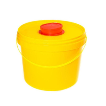 Контейнер для острого инструмента СЗПИ класса Б желтый 2 л (60 штук в упаковке)