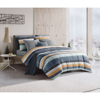 Комплект постельного белья Guten Morgen Leicester евро поплин 70x70 см