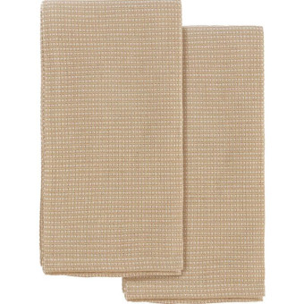 Полотенце вафельное 50х70 см 2 штуки в упаковке (TK22-TT0006)