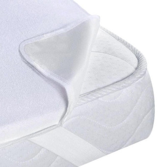 Наматрасник на резинке Protect & care Аквастоп непромокаемый 90х200 см махра