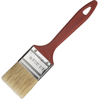 Кисть малярная плоская Stayer Universal-Master из натуральной щетины 50 мм (0107-50_z01)