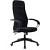 Кресло для руководителя Бюрократ CH-610SL чёрное (ткань, металл)
