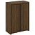 Шкаф для документов Corner COR.ST-2.3 (орех лоренцо/графит, 900х450х1231 мм)
