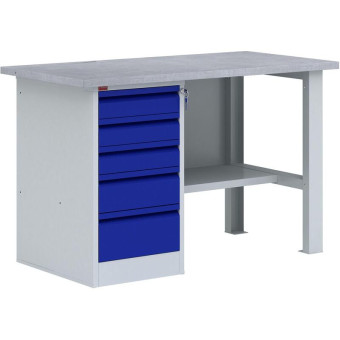 Верстак Пакс металл ВП-3 (синий/серый, 1390х685х860 мм)