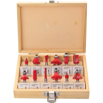 Набор фрез Redverg 6 мм 12 штук (840782)