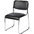 Стул офисный Easy Chair 802VP чёрный (экокожа, металл)