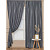 Комплект штор Amore Mio Однотонный софт 42002-042 (2 портьеры 150x270 см) серый