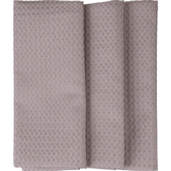 Полотенце вафельное Luscan 40х70 см 3 штуки в упаковке