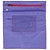 Папка-конверт на молнии Attache Confidence А5+ фиолетовая 1200 мкм