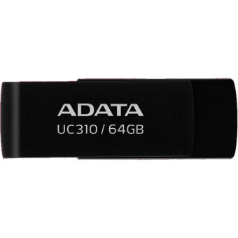 Флешка USB 3.0 64 ГБ Adata UC310 (UC310-64G-RBK)