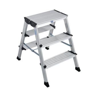 Подставка складная алюминиевая Krause Treppo 2x3 ступени 126030