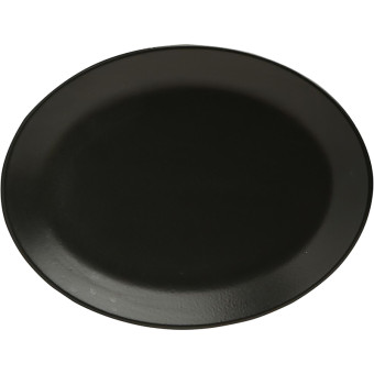 Блюдо овальное 31х24см,фарфор,черный Seasons (112131 черный)