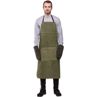 Фартук ф01-ФР брезентовый хаки 104 см