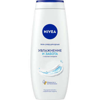 Гель для душа Nivea Увлажнение и забота 500 мл