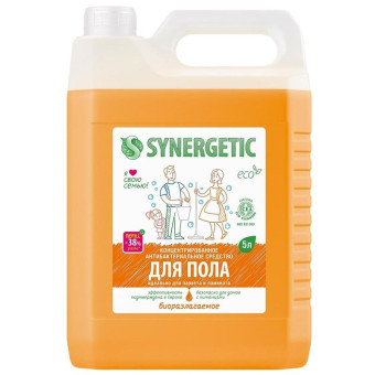 Средство для мытья пола Synergetic 5 л