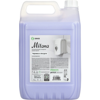 Мыло жидкое Grass Milana Черника в йогурте 5 л