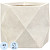 Кашпо Idealist Геометри 43 л слоновая кость (38x30x38 см)