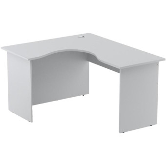 Стол угловой Easy One левый (серый, 1400х1200х740 мм)