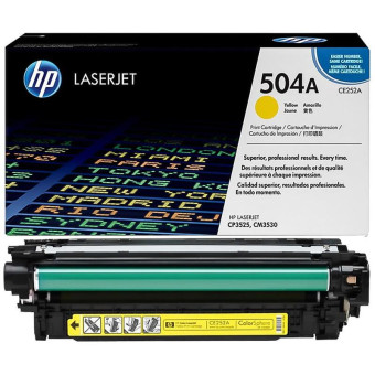 Картридж лазерный HP 504A CE252A желтый оригинальный Картридж лазерный HP 504A CE252A желтый оригинальный