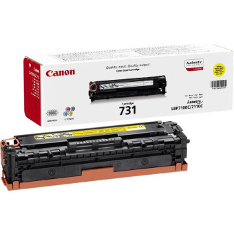 Картридж лазерный Canon 731 6269B002 желтый оригинальный Картридж лазерный Canon 731 6269B002 желтый оригинальный