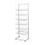 Стойка напольная Attache разборная на 6 лотков (белая, 189x62,5x45 см)