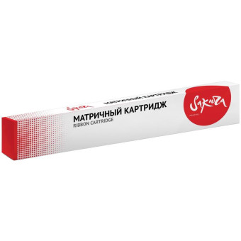 Картридж матричный Sakura C13S015020BA SRC13S015020BA для Epson черный совместимый
