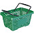 Корзина покупательская Jazz 410262 (зеленый)