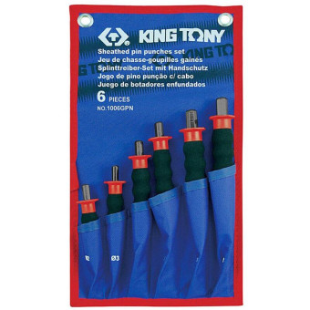 Набор выколоток King Tony 6 предметов (1006GPN)