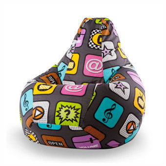 Кресло-мешок Play II (ткань жаккард)