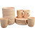 Набор столовый на 4 персоны 12 предметов Nouvelle Home Grow Beige  керамика