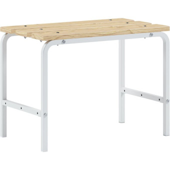 Скамья для раздевалок Металл-Завод сосна (дерево, металл, 500х350х450  мм)