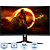 Монитор 27'' AOC C27G2E/BK чёрный/красный