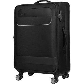 Чемодан Fabretti 46 литров из ткани черный (TRM2320-24-2)