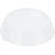 Крышка пластиковая прозрачная диаметр 155 мм (270 штук в упаковке)