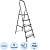 Стремянка стальная/алюминиевая Новая Высота NV 1137 5 ступеней