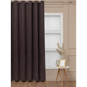 Штора Amore Mio Canvas-023 200x270 см коричневая (1 штука)