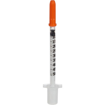Шприц инсулиновый Micro-fine plus 0.5 мл U-100 31G (0.3x6 мм, 100 штук в упаковке)