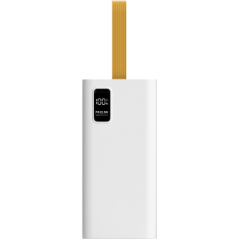 Внешний аккумулятор (power bank) Pero PB08 40000 мАч белый (4673759570139)