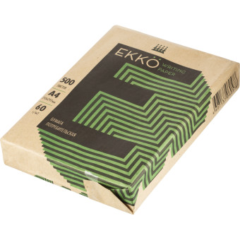 Бумага писчая Ekko (А4, 60 г/кв.м, белизна 60 % CIE, 500 листов)