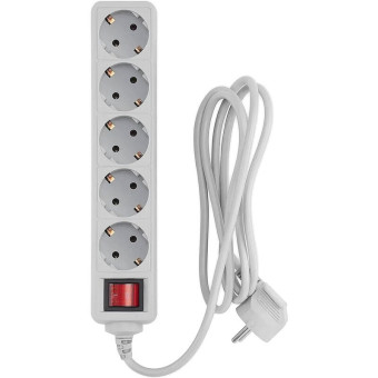 Сетевой фильтр PC Pet AP01006-1.8-G на 5 розеток 1.8 метра