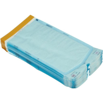 Пакет для стерилизации Клинипак для паровой и газовой стерилизации 140 х 280 мм (200 штук в упаковке)