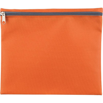 Папка-конверт Attache Fantasy на молнии А5 оранжевая 0.15 мм