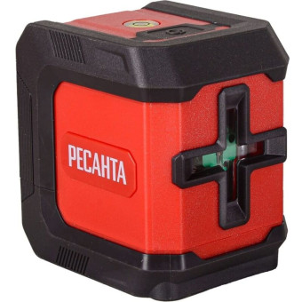 Построитель лазерных плоскостей Ресанта ПЛ-2ШК Green самовыравнивающийся  (61/10/536)