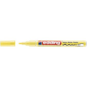 Маркер Edding 751/135 CR желтый (толщина линии 1-2 мм)