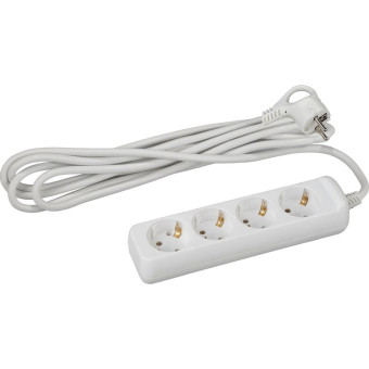 Удлинитель Эра UX-4e-5m 4 розетки 5 м с заземлением