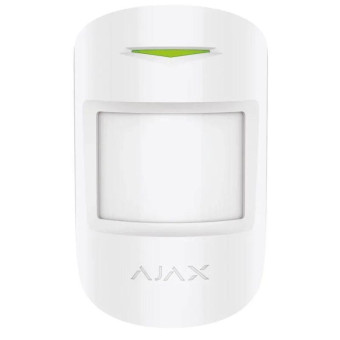 Датчик движения с микроволновым сенсором Ajax MotionProtect Plus белый